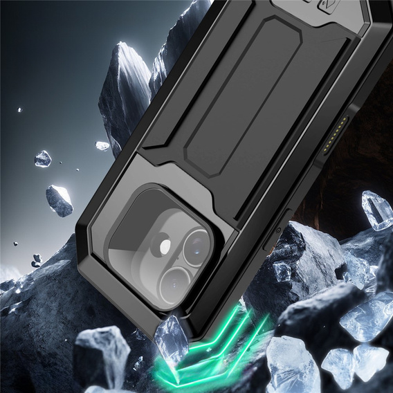 Puzdro R-JUST s ochranným sklom a stojanom pre iPhone 17