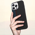 Puzdro pre iPhone 14 Pro Max, Carbon Fiber MagSafe, čierna / modrá