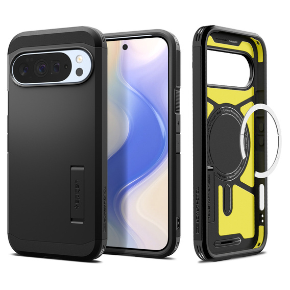 Spigen Tough Armor MagSafe puzdro pre Google Pixel 10 Pro XL, čierne