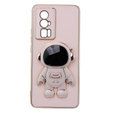 Obal na mobil pre Xiaomi Poco F5 Pro, Astronaut, ružové