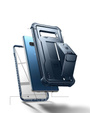 Obrnené puzdro pre Samsung Galaxy S10 Plus, Dexnor Full Body, modré