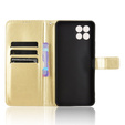 Klapkové puzdro pre T Phone 2 5G, Crazy Horse Wallet, zlaté