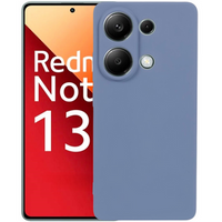 Obal na mobil pre Xiaomi Redmi Note 13 Pro 4G, Silicone Lite, tmavomodré