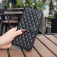 Klapkové puzdro pre Samsung Galaxy A56, Wallet, BINFEN COLOR, čierne