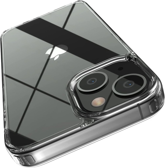 Obal na mobil pre iPhone 14 Plus, Fusion Hybrid, priehľadné