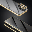 Puzdro pre Samsung Galaxy S24 Ultra, Privacy Dual Glass, zlaté