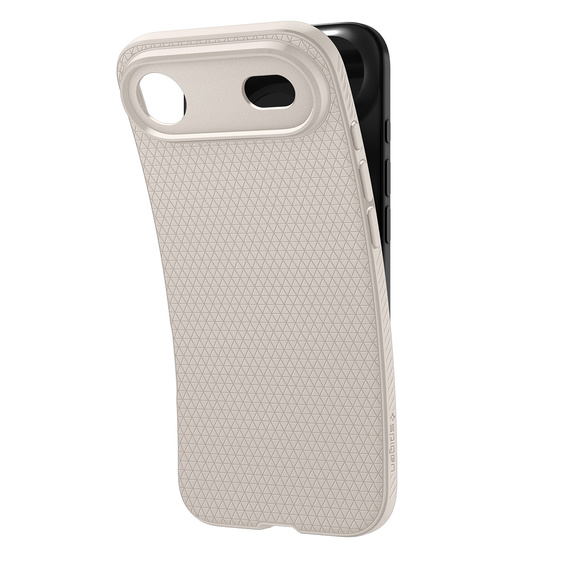 Puzdro Spigen Liquid Air pre iPhone Air, prírodný titán
