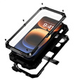 Obrnené puzdro pre iPhone 16 Pro, R-JUST, čierne