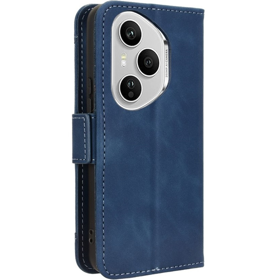 Klapkové puzdro pre Honor 400 Pro 5G, Card Slot, tmavomodré