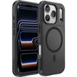 Puzdro MagForce pre iPhone 17 Pro, pre MagSafe, pancierované, čierne
