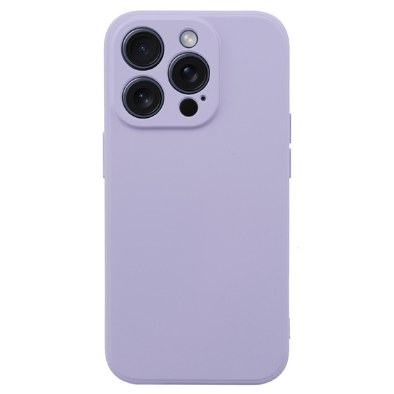 Obal na mobil pre iPhone 15 Pro Max, Silicone Lite, fialové