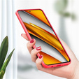 Obal na mobil pre Xiaomi Mi 11i / POCO F3, Silicone Lite, červené