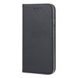 Klapkové puzdro pre Oppo Reno 11F 5G, Smart Magnetic, čierne + 9H sklo