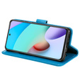 Klapkové puzdro pre Xiaomi Redmi 10, Mandala, modré