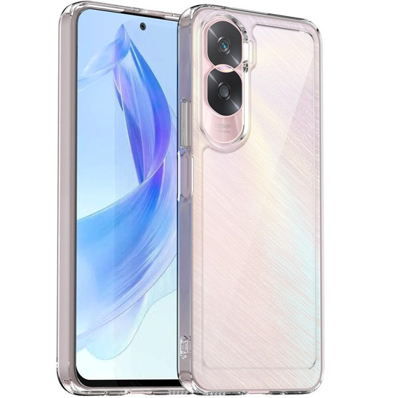 Obal na mobil pre Honor 90 Lite 5G, Fusion Hybrid, priehľadné