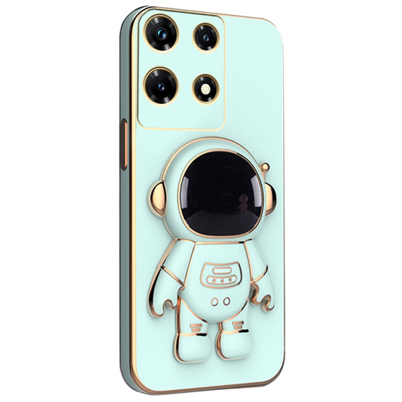 Obal na mobil pre Infinix Note 30 Pro, Astronaut, zelený