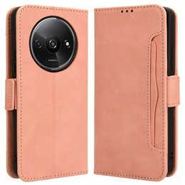 Klapkové puzdro pre Xiaomi Redmi A3, Card Slot, ružové