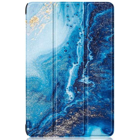 Obal na mobil pre Samsung Galaxy Tab S9, Smartcase Hybrid Pen Slot, sea wave