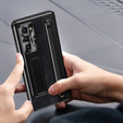 Kožené puzdro Leather+PC s podstavcom, sklom a stylusom pre Samsung Galaxy Z Fold6 5G