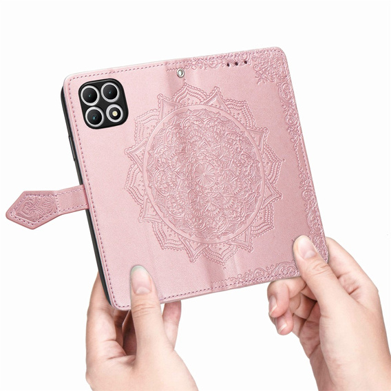Klapkové puzdro pre T Phone 2 5G, Mandala, ružové
