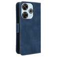 Klapkové puzdro pre Xiaomi Redmi 13, Card Slot, tmavomodré