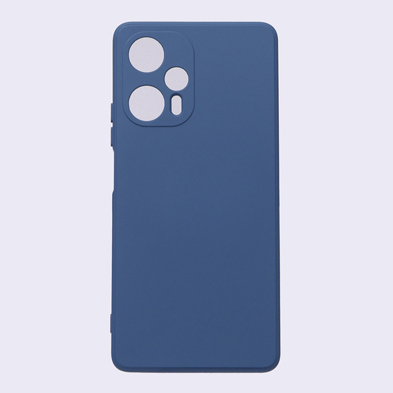 Obal na mobil pre Xiaomi Poco F5, Silicone Lite, modré