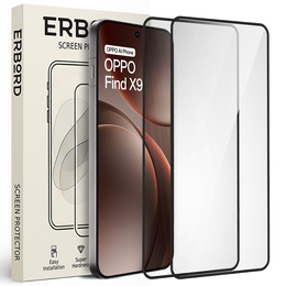 2x ERBORD 3D tvrdené sklo pre Oppo Find X9