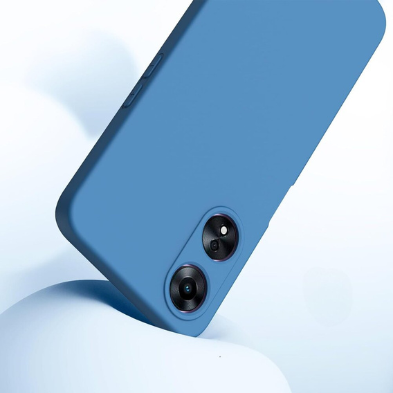 Obal na mobil pre Oppo A38 4G / Oppo A18 4G, Silicone Lite, modré