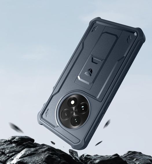 Obrnené puzdro pre OnePlus 13, Dexnor Full Body (Two Frames), modré