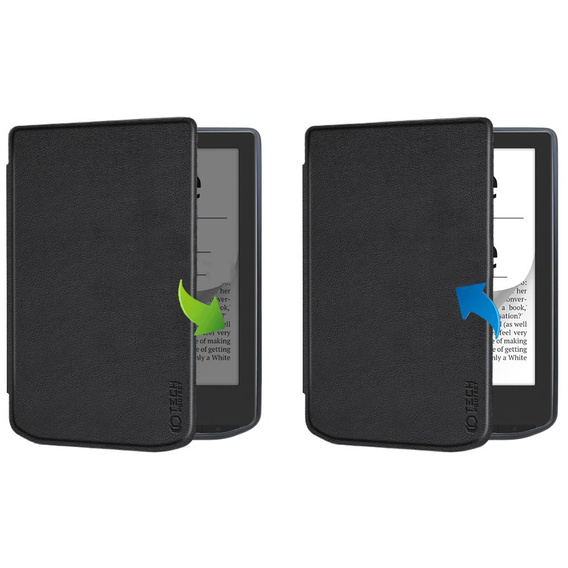 Puzdro pre Pocketbook Verse / Verse Pro, Smartcase, čierne
