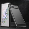 Obal na mobil pre Google Pixel 6A, Carbon, čierne