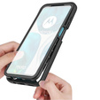 Puzdro pre Motorola Moto G52 4G / G82 5G, Shockproof, s fóliou, čierne