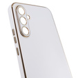 Puzdro pre Samsung Galaxy A05s, Glamour CamShield, biele