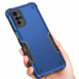 Obrnené puzdro pre Motorola Moto G22, Dual-Layer, modré