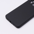 Obal na mobil pre Xiaomi Redmi 12C, Silicone Lite, čierne