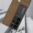 Flipové puzdro pre Samsung Galaxy S25 Ultra, GKK Card Slot Wallet, čierne