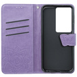 Klapkové puzdro pre Oppo A79 5G, Butterfly, fialové