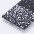 Obal na mobil pre Oppo A58 4G, Glittery, čierne
