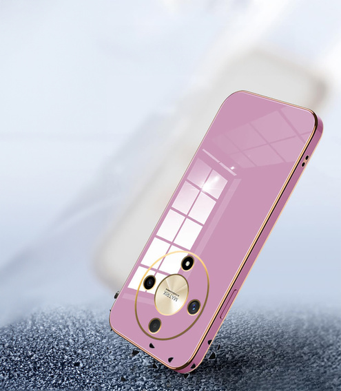 Puzdro pre Honor Magic 5 Lite, Glamour CamShield, fialové