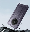 Obrnené puzdro pre OnePlus 13, Dexnor Full Body (Two Frames), fialové