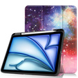Puzdro pre Apple iPad Air 11" 6 gen. 2024 (A2902, Smartcase, galaxy