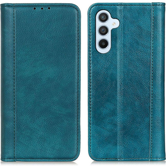 Obal na mobil pre Google Pixel 8 Pro, Wallet Litchi Leather, zelený