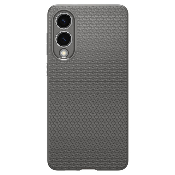 Puzdro Spigen pre Samsung Galaxy S25, Liquid Air, čierne + tvrdené sklo 9H