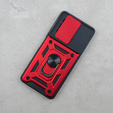 Obal na mobil pre Infinix Note 30 Pro, CamShield Slide, červené