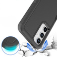 Pancierované puzdro pre Samsung Galaxy A56 5G, Dual Shockproof, čierne