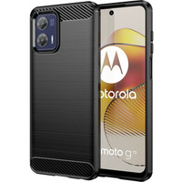 Obal na mobil pre Motorola Moto G73 5G, Carbon, čierne