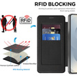 RFID peňaženka MagSafe flipové puzdro s ochranou fotoaparátu pre Samsung Galaxy S26 Ultra