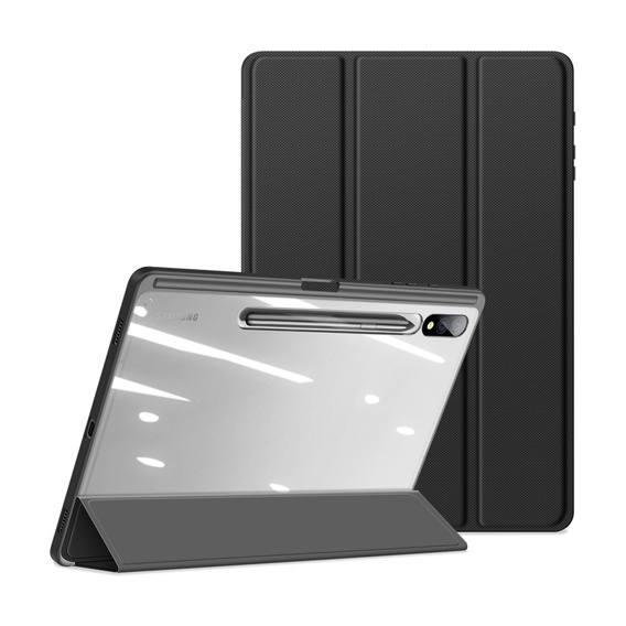 Puzdro pre Samsung Galaxy Tab S9+, Dux Ducis TOBY, čierne