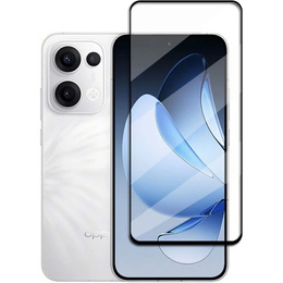 3D tvrdené sklo pre Oppo Reno 13, čierny rám