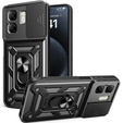 Obal na mobil pre Infinix Hot 50i 4G, CamShield Slide, čierne